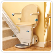 Minivator simplicity+ straight stairlift